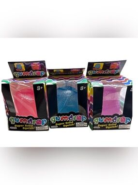 Gumdrop squishy stress relief toy